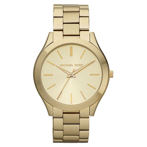 michael kors all stainless steel gold|michael kors mk3179.